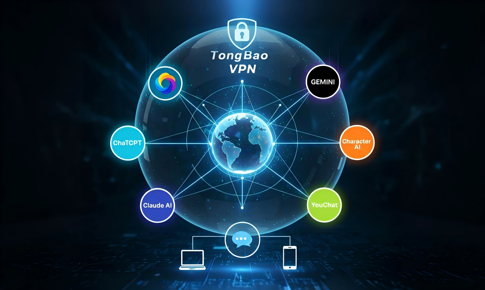 解决 VPN 访问 Gemini 频繁报错 "an internal error has occurred" 的终极方法 | 稳定高速翻墙梯子 | 通宝VPN (TongBao VPN)