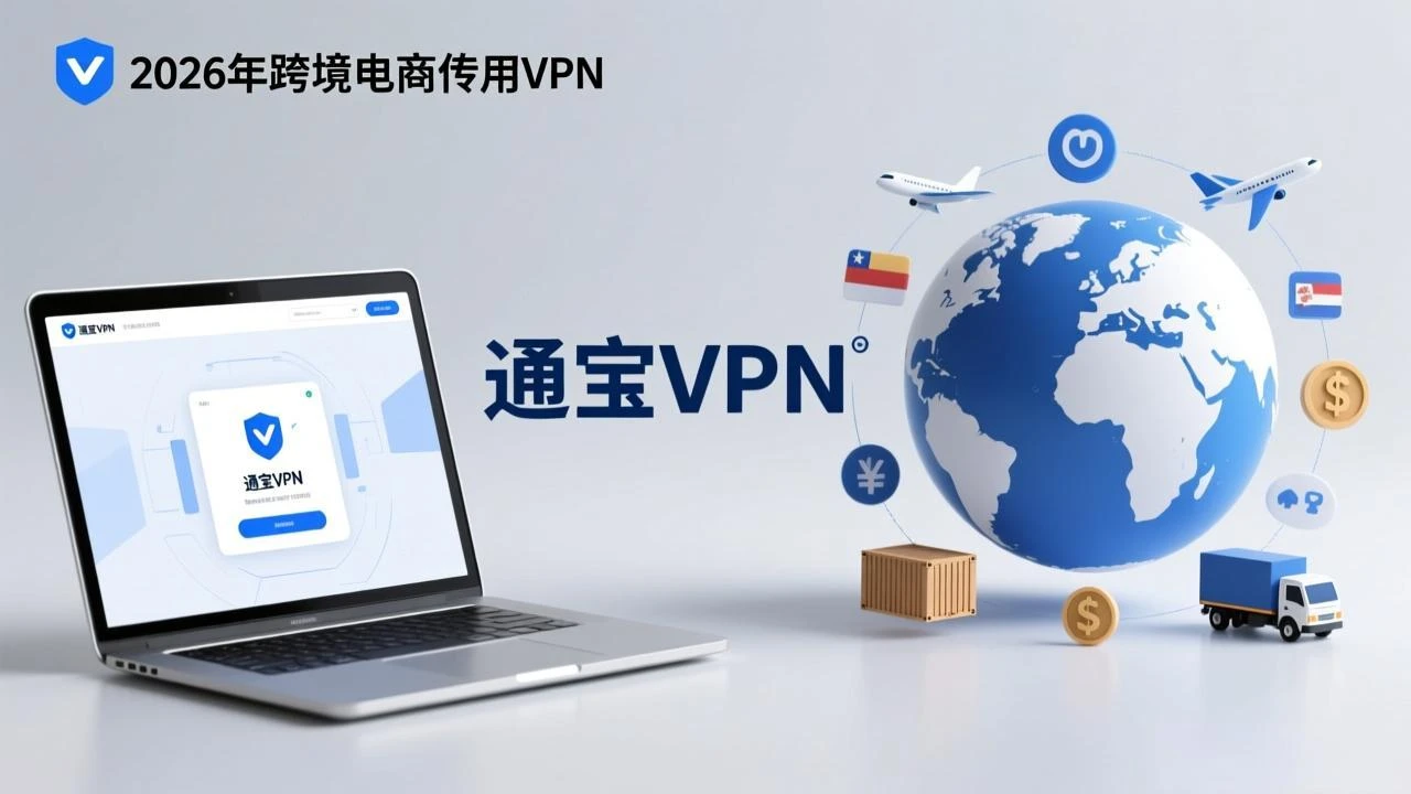 2026 跨境电商专用 VPN 指南：节点风险规避与平台风控稳定解决方案（含通宝 VPN 实践） - 通宝VPN教程